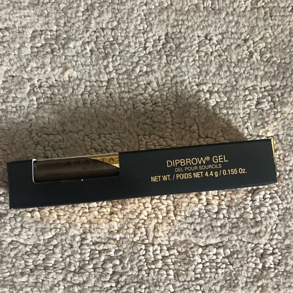 anastasia beverly hills dipbrow gel 4.4g in medium brown FULL SIZE